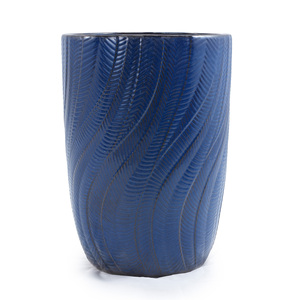 Pot de fleurs en céramique pour balcon d'hôtel, élégant, moderne, respirant, anti-pourriture des racines, décoration, jardinière - Product Image 1