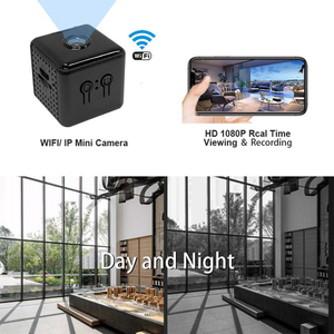 Expédition depuis les États-Unis, mini caméra HD 1080P WiFi, visualisation sur téléphone, <span class=keywords><strong>prix</strong></span> bas, surveillance à distance, caméra de sécurité domestique sans fil, intérieur - Product Image 5