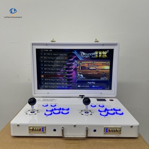 Console de jeu d'arcade portable double <span class=keywords><strong>Pandora</strong></span> 19 pouces, multi-joueurs, avec manettes en métal et verre, <span class=keywords><strong>garantie</strong></span> 1 an, prise en charge de l'anglais - Product Image 3