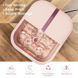 Produit de soin de santé pour spa des pieds pliable avec commande manuelle filaire pour la circulation sanguine, cadeau pour la famille et les clients - Product Image 3