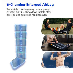 Professionnel 6 chambres Sport récupération Compression pantalon Air pression jambe masseur thérapie pompe bottes - Product Image 4