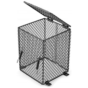 Gabbia Protetta per Rettili in Rete Termica Rivestita in PVC Nero - Product Image 5