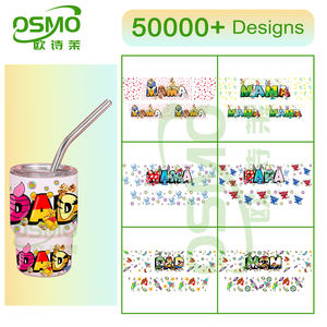 Osmo بالجملة 3 أونصة أوف Dtf كوب التفاف زودياك الزجاج يمكن التفاف الكرتون Libbey يلتف 3 أونصة طلقة صغيرة يلتف فوق بفوق بالة - Product Image 2