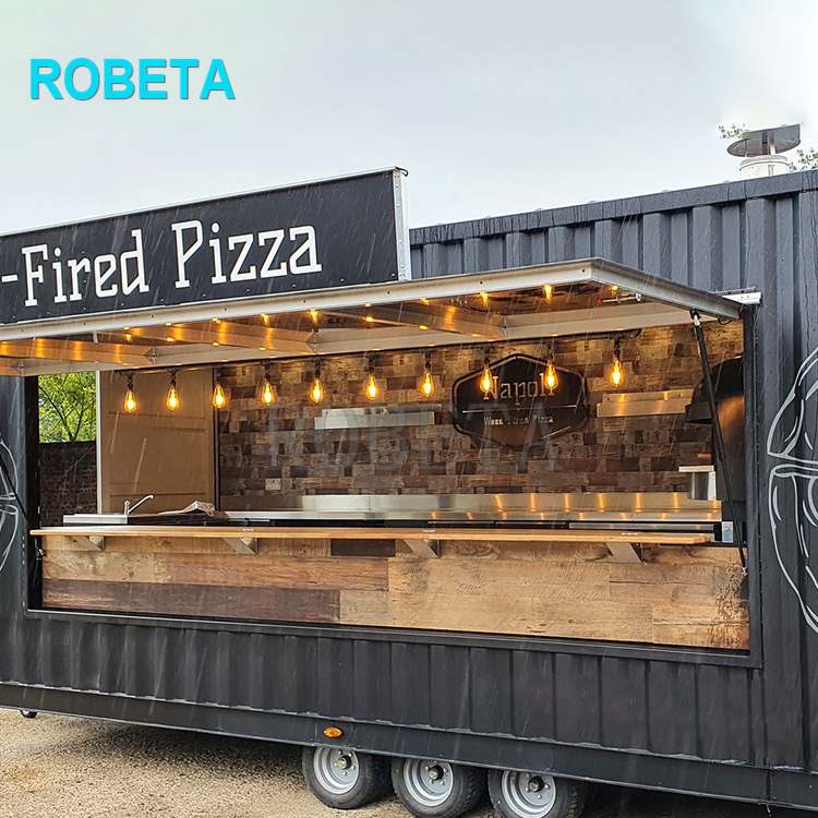 prefab restaurant with full kitchen