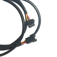 Câble de signalisation PVC 4,5 mm à 4 conducteurs avec connecteur 4 broches pour éclairage LED et systèmes de contrôle industriels