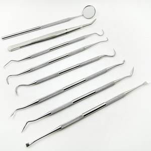 2025 Best Quality Oral Care <strong>Kits</strong> 8pcs Stainless Steel <strong>Dental</strong> Tool <strong>Kit</strong> Instrument <strong>Dental</strong> Hygiene <strong>Set</strong> - Product Image 1