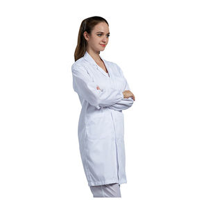 Factory Outlet Krankenhaus White Labcoat Doktor Kittel Reinigung Krankens ch western Kittel im Reinraum von GECKO MASTER verwendet - Product Image 2