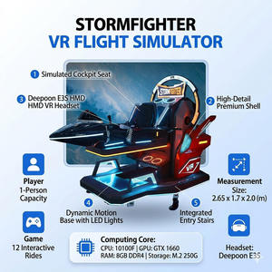 Simulateur de réalité virtuelle 7D/9D pour cinéma VR, jeu de course automobile en métal, intérieur/extérieur - Product Image 3