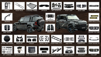 Luces Traseras, Luz de Freno, Lámpara de Parada Trasera, Accesorios para Automóviles Land Rover Defender 90 110 130 L663 LR147948 LR147945