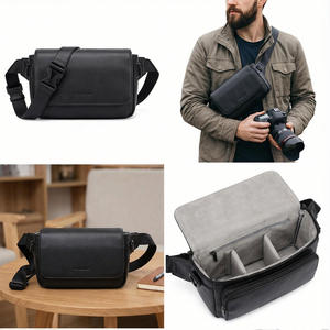 กระเป๋ากล้องแบบสะพายไหล่/คาดอก สำหรับกล้อง <span class=keywords><strong>DSLR</strong></span>/SLR คุณภาพพรีเมียม ออกแบบพิเศษสำหรับช่างภาพ เหมาะสำหรับการเดินทาง พกพาสะดวก - Product Image 3