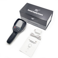 Caméra thermique infrarouge portative HTi Ht-18+ avec prise en charge du Wi-Fi, analyse logicielle, écran TFT plein écran de 3,2 pouces, lunette thermique