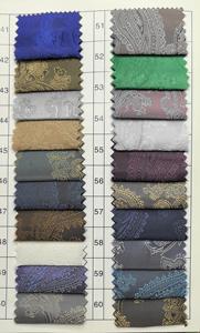 Bán buôn Hoa điều in Jacquard Twill Dobby <span class=keywords><strong>Taffeta</strong></span> 100% <span class=keywords><strong>polyester</strong></span> satin Jacquard thổ cẩm lót vải cho quần áo - Product Image 5