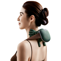 Masseur portable pour le cou et les épaules, appareil de massage électrique par pétrissage, utilisation à domicile ou au bureau, masseur corporel multifonction