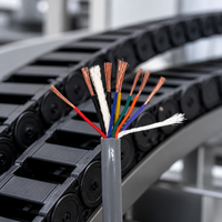 Câble de traînée industriel TRVV haute flexibilité avec gaine PVC, multiconducteurs en cuivre pour machines d'automatisation CNC, certifié CE
