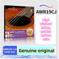 Alice AWR19CJ Jeu de cordes pour guitare classique, revêtement en nylon, tension standard et forte
