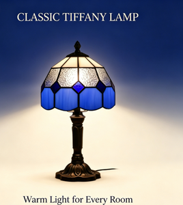 Lampada da Tavolo LED in Vetro Artigianale, Luce Notturna Calda, Lampada Estetica da Comodino per Arredamento Casa e Camera da Letto - Product Image 4