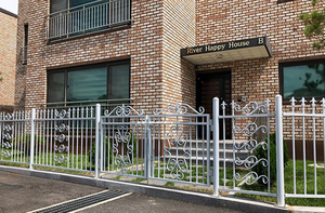 Металлические панели для ограждения сада, устойчивые к коррозии, из оцинкованной стали, решетка для ограждения, термообработанная древесина для дома и сада - Product Image 5