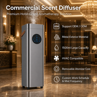 Diffuseur de parfum HVAC WiFi à écran tactile en alliage d'aluminium, machine aromatique sans eau pour hôtel, centre commercial, restaurant