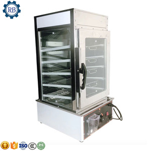 Calentador de Alimentos Eléctrico, Máquina para Hacer <span class=keywords><strong>Bao</strong></span> Bun, <span class=keywords><strong>Vaporera</strong></span> con Acero Inoxidable - Product Image 4