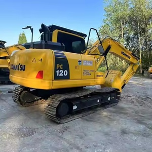 Máquina de alta potencia usada Komatsu PC120 Excavadora 12Ton Equipo de construcción Componentes principales Motor para Venta barata - Product Image 4