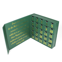 Organisateur de maquillage boîtes de rangement cosmétiques parfum blanc de luxe beauté calendrier de l'avent cadeau 25 jours boîte emballage pour soins de la peau