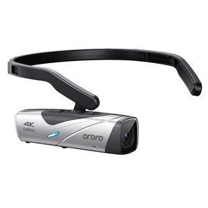 ORDRO 1/2.8 Inch 4K 60FPS 2-Axis Gimbal EP8 FPV Head-Mounted Vlog Video <b>Camera</b> Wearable <b>Camera</b> - Product Image 5