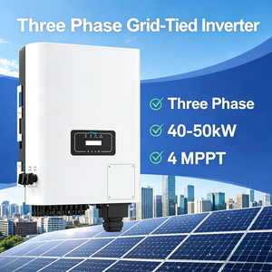 Sistema Solar Híbrido Trifásico Conectado a la Red de 40kw 40kw 50kw SUN-40/45/50K-G04 para Uso Doméstico - Product Image 2