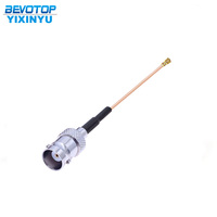 Conector hembra BNC a UFL U.FL hembra RG178 Cable flexible Mini PCI WIFI WLAN Cable de extensión de antena RF Jumper