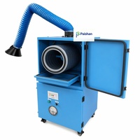 Machine de purification des fumées de soudage avec bras d'aspiration flexible, extracteur portable, purificateur de fumée haute efficacité pour la fabrication de l'acier