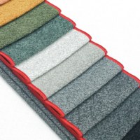 Tissu d'ameublement en molleton chenille polyester tissé uni tricoté chaîne écologique 2026 pour canapé et fauteuil