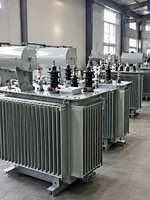 Transformateur redresseur immergé dans l'huile 10 kVA 0,4 kV, norme IEC, avec changeur de tension hors circuit pour équipement de redressement industriel