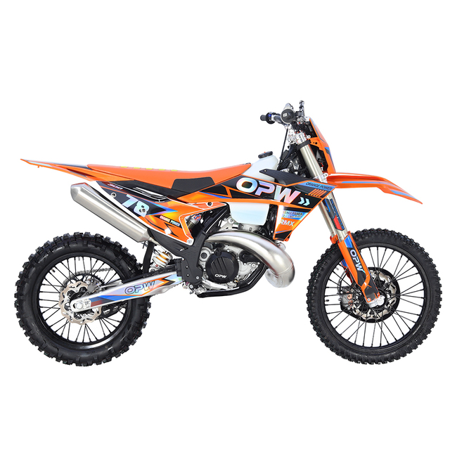 Orange Power Opw Brand 2 Stroke K23 300cc Off-Road Adventure Bike Camping Trip Dirt Motorcycle Enduro