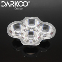 Projecteur transparent de vélo de montagne, Mini taille personnalisable, éclairage à plusieurs degrés, lentille avant pour bicyclette