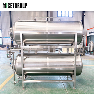 MICET 600L 1000L 1200L Tanque de <span class=keywords><strong>Cerveza</strong></span> Horizontal Brite, Tanques de Almacenamiento Apilables, Tanque Doble Bright, Equipo de Fermentación y Maduración de <span class=keywords><strong>Cerveza</strong></span> BBT - Product Image 4