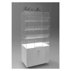 Exhibidor de Supermercado de Estilo Moderno Personalizado para Frutos Secos, Estante para Aperitivos y Dulces a Granel para Promociones en Tiendas - Product Image 6