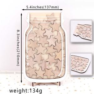 โถรางวัลดวงจันทร์ส่วนบุคคลสามารถประหยัดรางวัลดาวพร้อมโทเค็นของขวัญเด็กพกพาได้5สี - Product Image 6