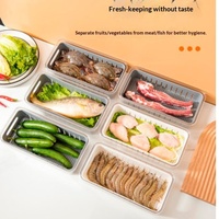 Boîte de drainage minimaliste PinHong de qualité alimentaire avec fermoir pour la conservation et la désodorisation des fruits de mer, légumes, fruits, poissons et steaks