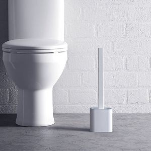 Juego de Escobilla y Soporte para Inodoro de Silicona Multifuncional Personalizado al por Mayor, Escobilla para Baño para Limpieza - Product Image 5