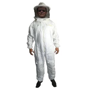 전체 판매 양봉가 세트 큰 분리 가능한 라운드 스타일 후드 용품 꿀벌 통기성 세트 양봉가 사용자 정의 - Product Image 2