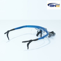 Loupes dentaires Ginee Medical en alliage léger avec lampe frontale LED rechargeable en option, loupe chirurgicale réglable PD