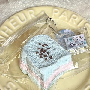 Juguete Antiestrés de Doble Capa con Forma de Triángulo de Queso, Aspecto Atractivo, Hecho a Mano, Textura Acuática, de Levantamiento Lento, MXL 14cm, para Todos - Product Image 5