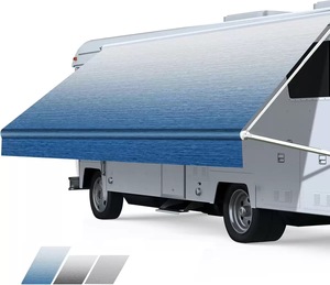 <span class=keywords><strong>Auvent</strong></span> latéral universel pour camping-car, tissu épaissi, imperméable, pour caravane, camping-car, utilisation en extérieur - Product Image 1