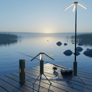 Linterna LED Telescópica de Camping de 15600mAh, Resistente al Agua IP54, 3000LM, Giratoria, para Pesca, Jardín, Emergencias al Aire Libre - Product Image 2