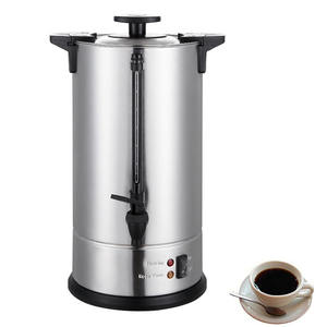 Urne à <span class=keywords><strong>café</strong></span> de distribution à une main 55 100 tasse <span class=keywords><strong>café</strong></span> mquina chaudière à <span class=keywords><strong>café</strong></span> avec panier 110-120V cafetière électrique en aluminium - Product Image 5