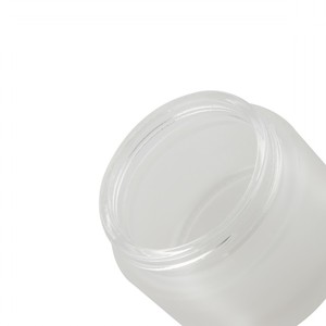 Pot en verre dépoli avec couvercle noir, 30g, 5g, 10g, 15g, 20g, 30g, 50g, 100g, 200g - Product Image 4