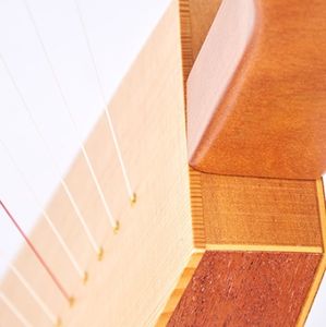 Instrumento de cuerda de 19 cuerdas, arpa de Lira, forma de luna única, diseño elegante, OEM - Product Image 4