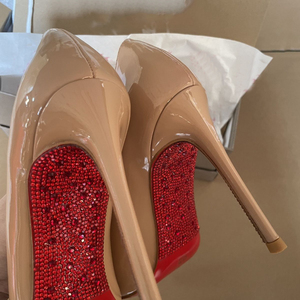 Sandali da Donna <span class=keywords><strong>con</strong></span> Tacco a Spillo e Strass Scintillanti, che Valorizzano Perfettamente la Forma delle Gambe - Product Image 5