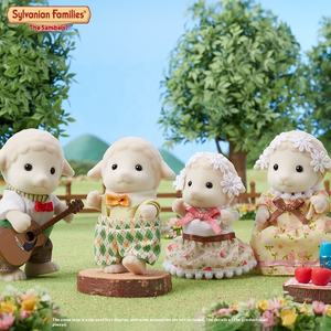 Sylvania Animal <span class=keywords><strong>Famille</strong></span> Série Filles Jouer <span class=keywords><strong>Maison</strong></span> Figure Ornement Floqué Poupée Jouet Modèle En Plastique En Peluche Miniature Style pour Enfants - Product Image 4