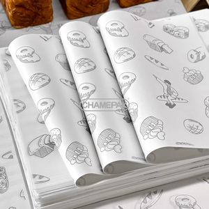 Carta da Imballaggio Personalizzata con Logo, Biodegradabile, Ecologica, in Polpa di Legno, per Alimenti, Resistente al Grasso, per Pane e Sandwich - Product Image 5