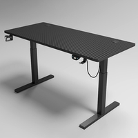 Table de bureau moderne à hauteur réglable Cadre de bureau électrique à hauteur réglable et double moteur pour meubles de bureau à domicile